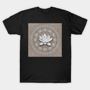 Calm Lotus Mandala T-Shirt